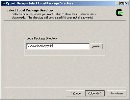 how to get directory of cygwin installation