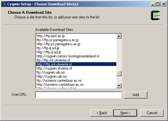 add package to cygwin installation